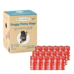 Poo Bags Lavender Scented 270bags Blue/Red