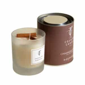 Cinnamon & Apple 30cl Glass Candle Candle