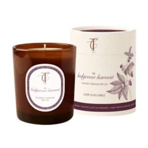 The Hedgerow Harvest 230g Amber Glass Soy Wax Candle