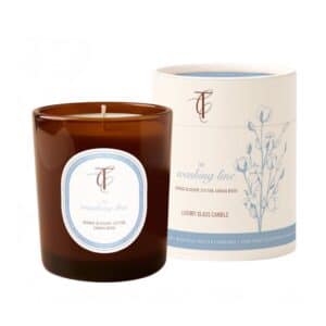 The Washing Line 230g Amber Glass Soy Wax Candle