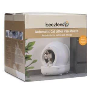Beeztees Moeza Automatic Cat Litter Box White
