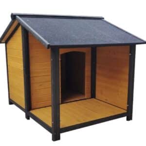 Dog House with Deck 88.5x120xH100cm