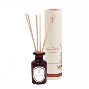 The Estate Saddlery 100ml Amber Glass Reed Diffuser