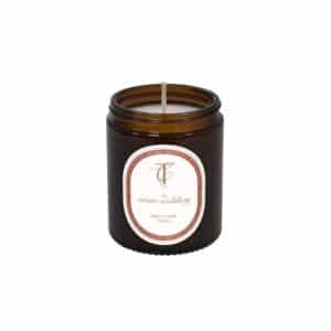 The Estate Saddlery 150g Amber Glass Soy Wax Candle