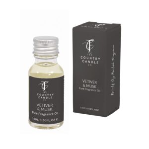 Vetiver & Musk 15ml Pure Fragrance Oil