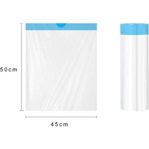 Litter Waste Bags 15pcs 45x50cm For Auto Litterbox