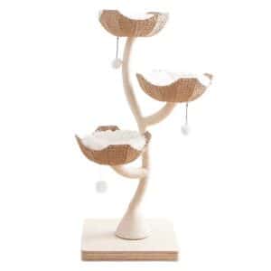Cat Scratching Tree 3-Tier Baskets