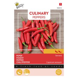 Buzzy® Culinary Peppers Serrano