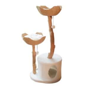 Cat Scratching Tree 2-Tier 60x45xh119cm