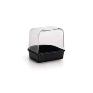 Beeztees Black Plastic Bird Bath