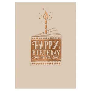 Greeting Card - Happy Birthday to You
