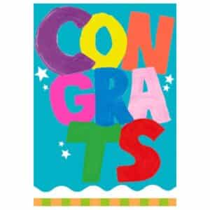 Greeting Card - Congrats
